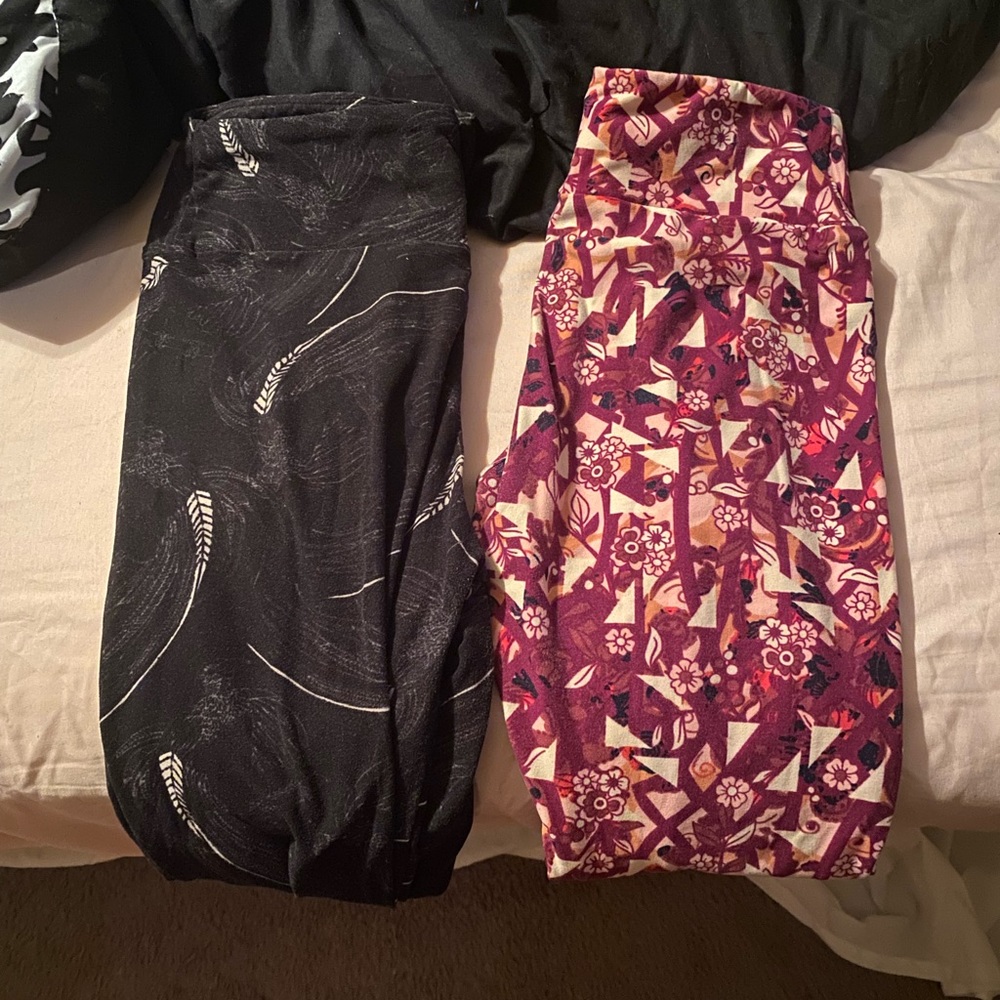One size lularoe leggings bundle